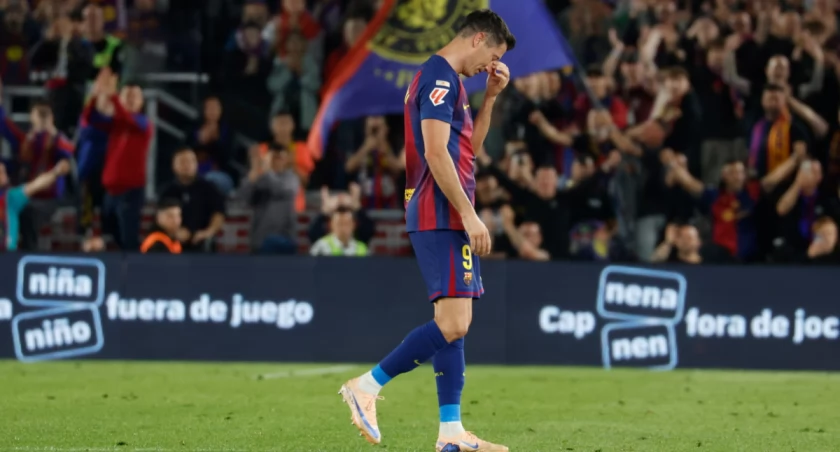 Camp Nou płakało razem z Lewandowskim [ZDJĘCIA]