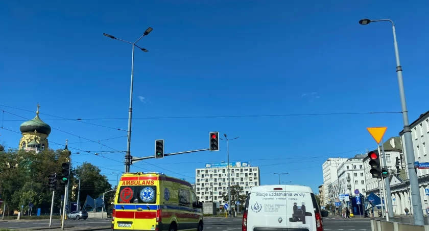 Piesza potrącona przez autobus