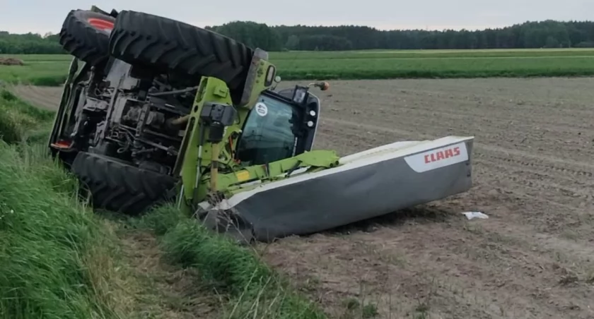 Trzy promile za kierownicą ciągnika. Rolnik może stracić maszynę wartą fortunę