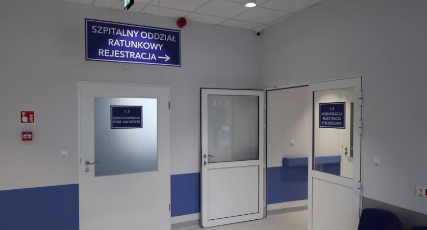 Szpital w Mławie na granicy. Brakuje leków i kroplówek