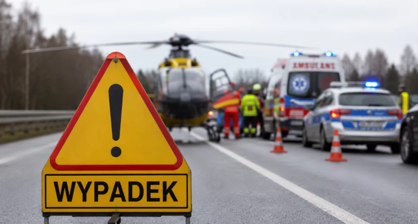 Tragiczny wypadek na S8. Nie żyje jedna osoba