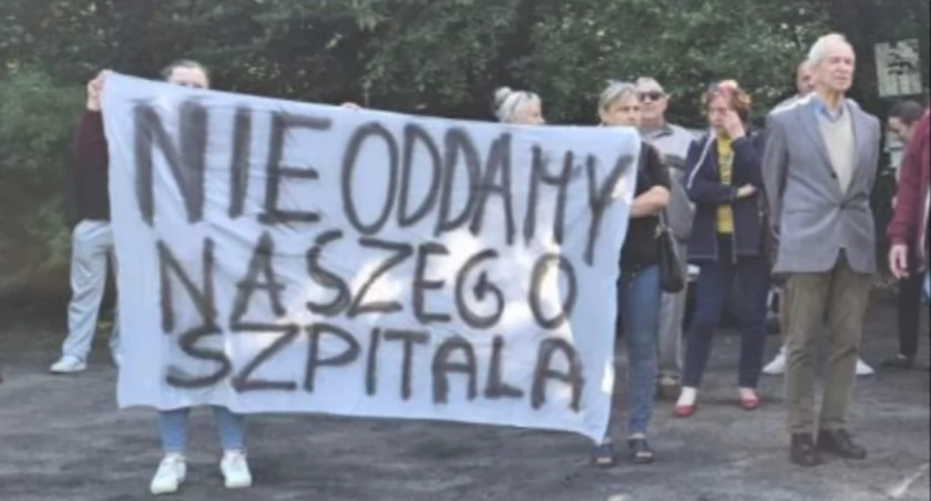 Boją się o pracę i przyszłość szpitala. Gorący protest w Gostyninie