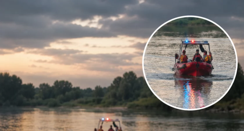 Chcieli przepłynąć Narew wpław. Jeden już nie wypłynął
