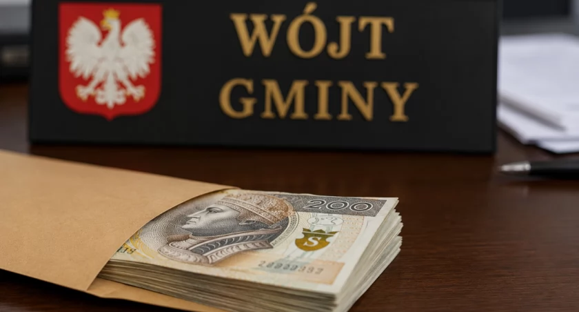 Szokujące zarzuty wobec wójta. Prokuratura: przez lata miał brać pieniądze