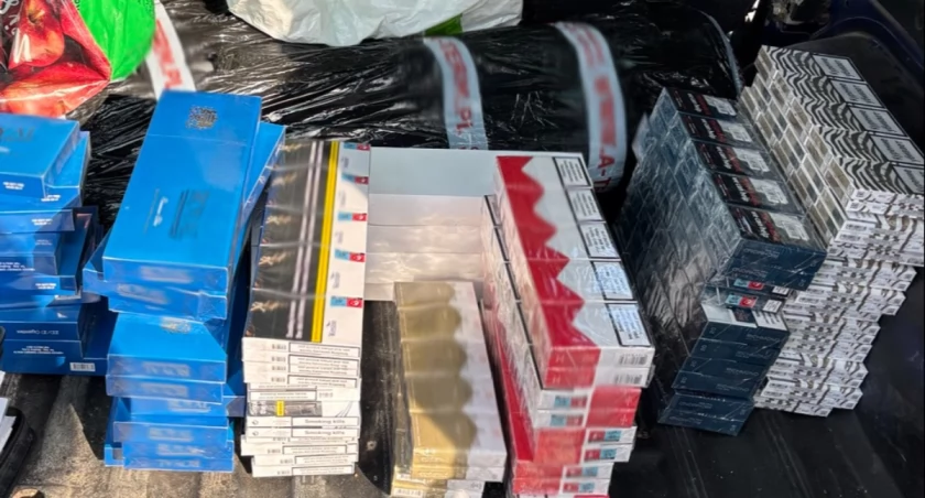 Czarny rynek pod Mławą? To znaleźli funkcjonariusze na niepozornej posesji