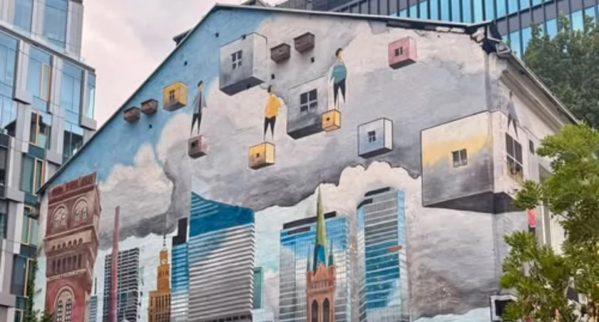 Ten mural nie tylko zachwyca. On naprawdę oczyszcza powietrze!