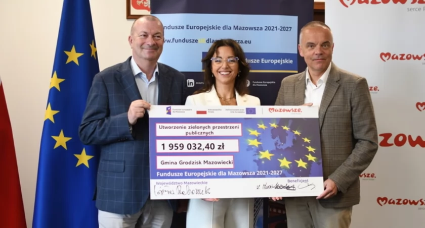 Prawie 2 mln zł na zieloną rewolucję. Gmina Grodzisk Mazowiecki zmieni trzy ważne miejsca
