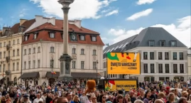 Plac Zamkowy zamienił się w scenę wielkiego Święta Warszawy