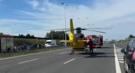 Śmierć na pasie awaryjnym. 72-latkę potrącił bus na S8