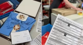 Zełenski odesłał Order Orła Białego