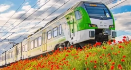 Ewakuacja pasażerów z dwóch pociągów