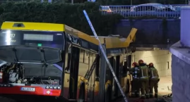 Cztery minuty grozy w autobusie 186