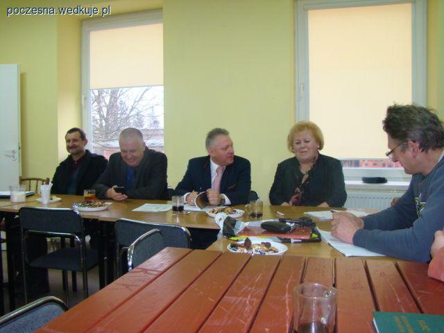 Ustalenia i zmiany po zebraniu sprawozdawczym koła Poczesna za rok 2014