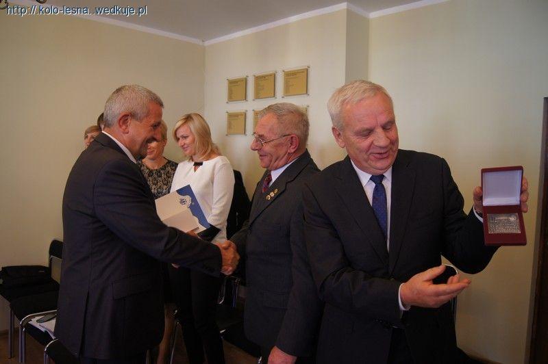 Odznaczenie dla Burmistrza Leśnej