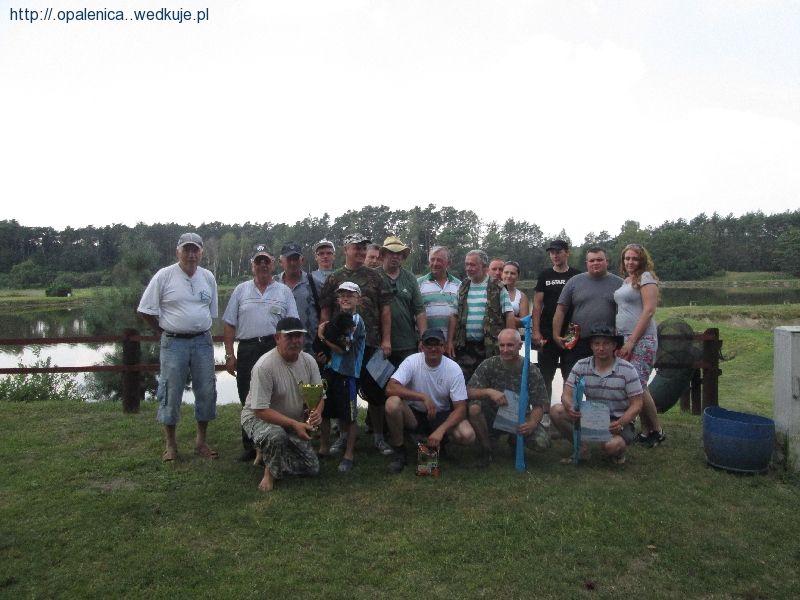 Zawody na Największą Rybę-Kuźnica Zbąska 19.07.14