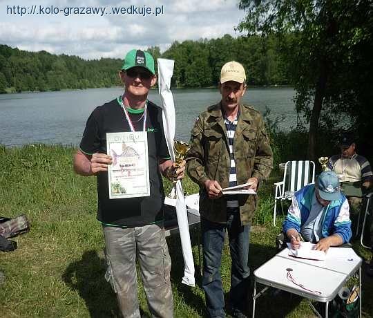 Mistrzostwa Koła PZW Grążawy 1 czerwca 2014