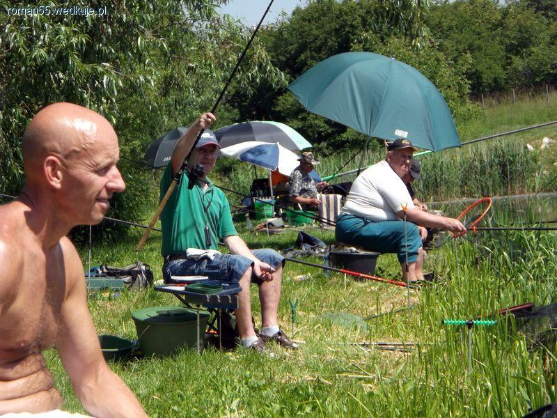 Zawody wędkarskie metodą dowolną-Dominów 08.06.14