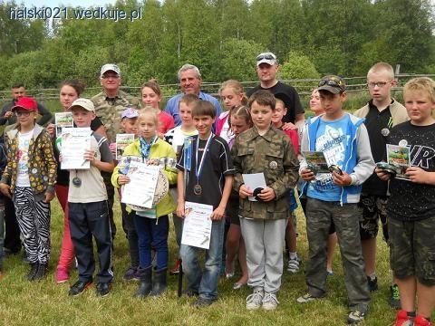 Wędkarski Dzień Dziecka 2014 w Człuchowie
