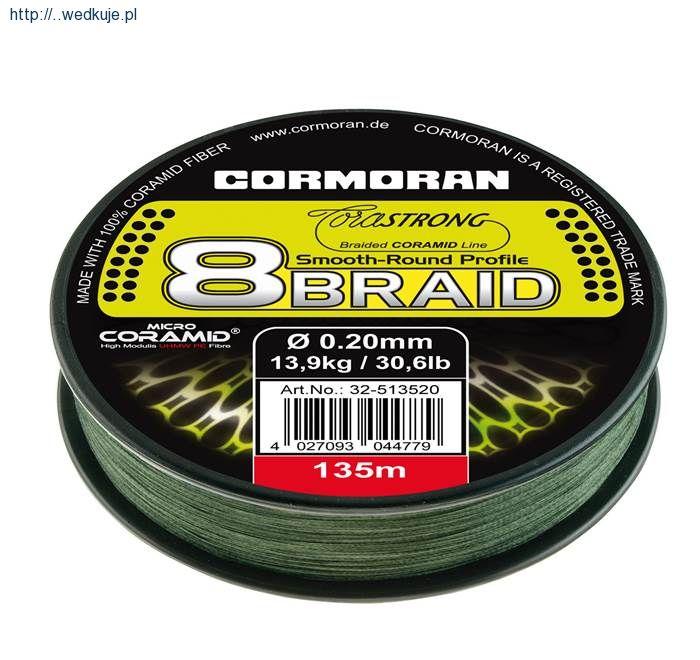 Plecionki Cormoran CORASTRONG 8-Braid