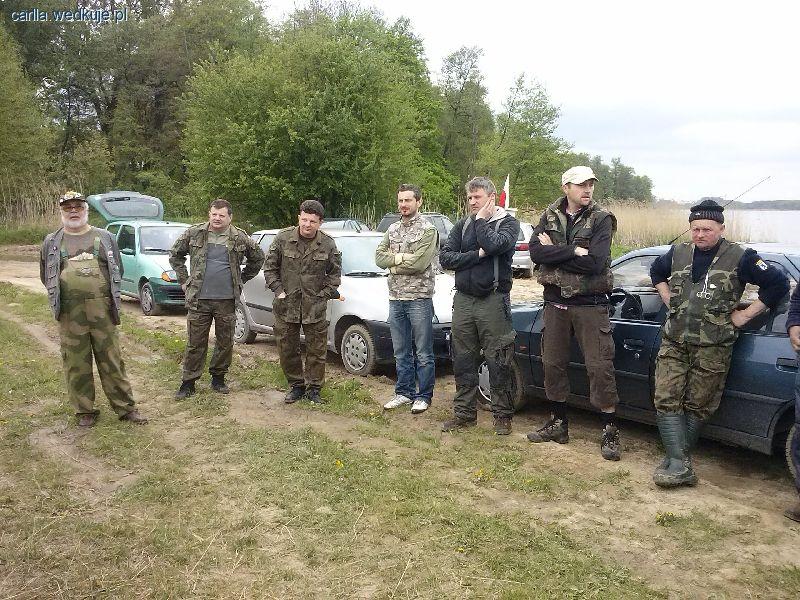 Zawody SSR VIII Rejonu Okręgu PZW Poznań nad jeziorem Niepruszewskim