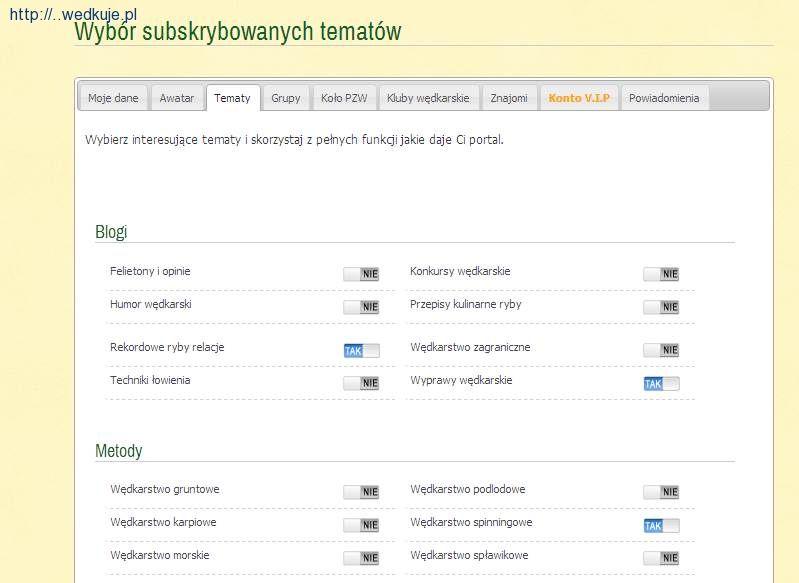 Co nowego na wedkuje.pl