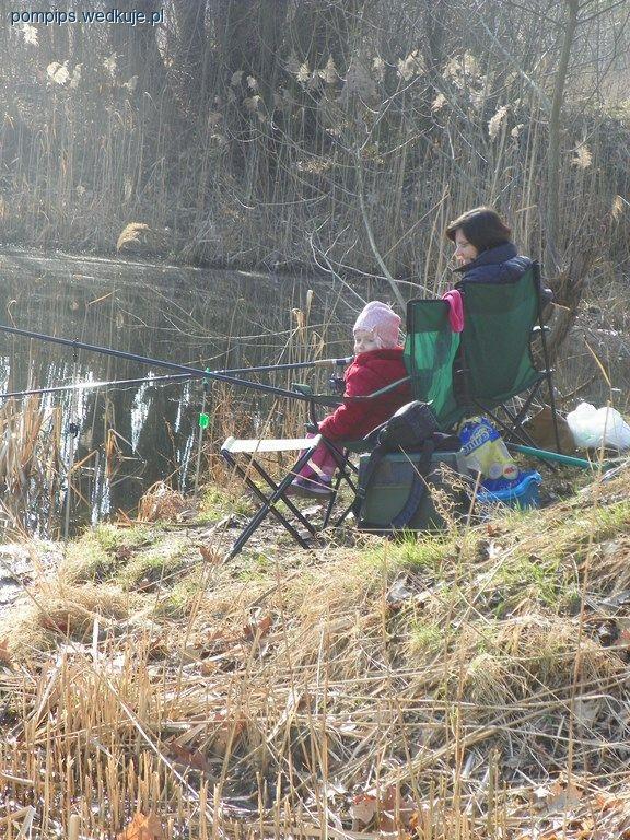 Wędkowanie z rodziną - początek sezonu 2014