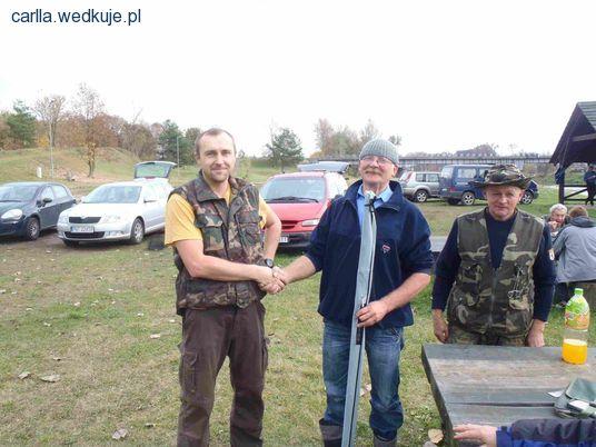 Zawody spinningowe nad Wartą w Sierakowie 20.10.13