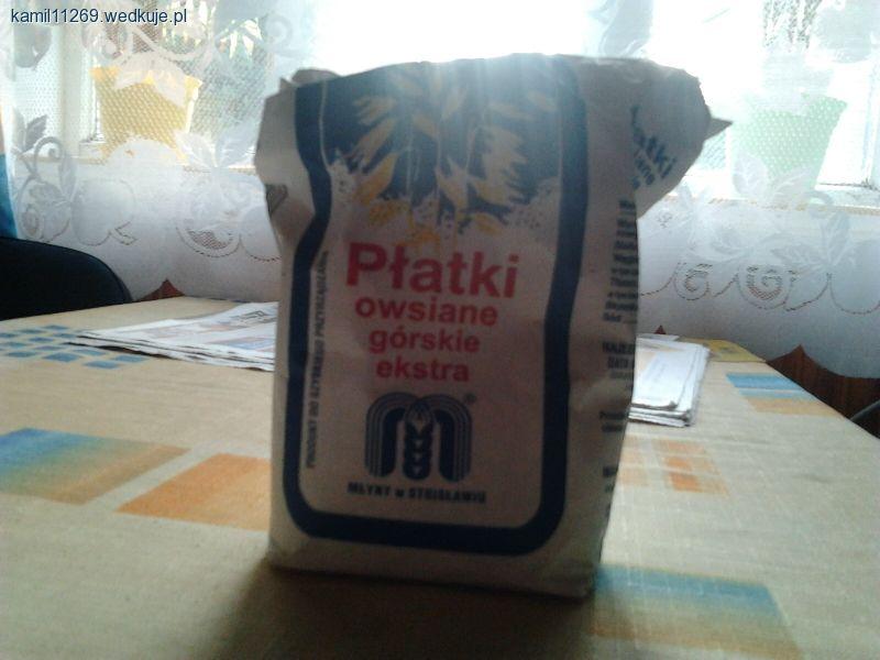 Płatki owsiane oraz pszenica na ryby