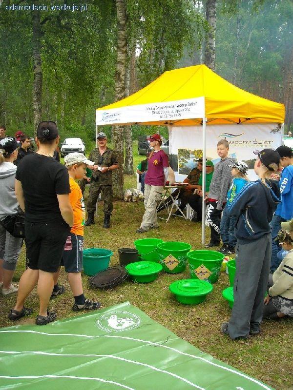 Piknik wędkarski dla dzieci-J.Ostrowskie 2013