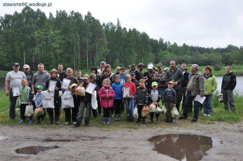 Zawody wędkarskie dzieci z Gminy Lubochnia 2013