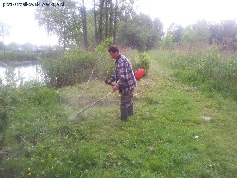 Sprzątanie zielonkowskich glinianek