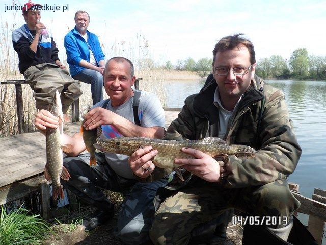 Zawody spiningowe na w Kowalewie Pomorskim 2013-05-04