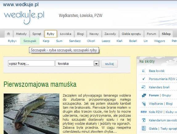 Na szczupaki w długi weekend z wedkuje.pl