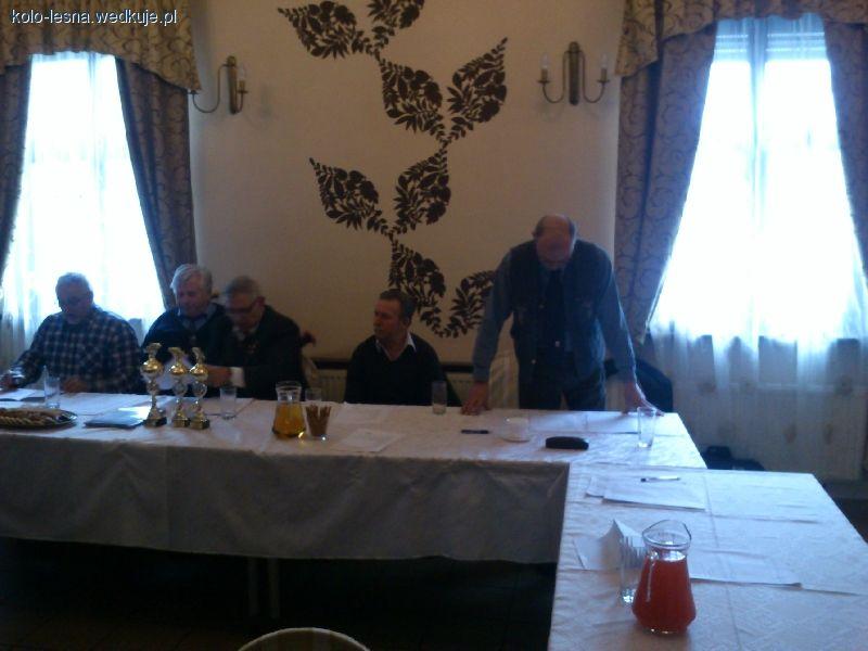Zebranie sprawozdawczo wyborcze Koła PZW w Lesnej