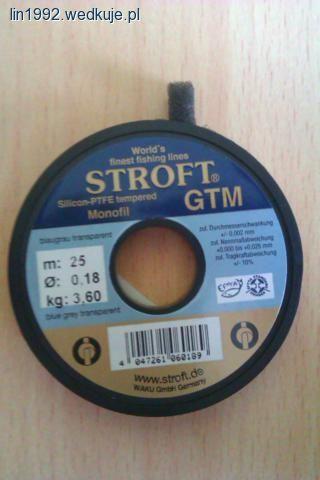 Żyłka przyponowa Stroft GTM.