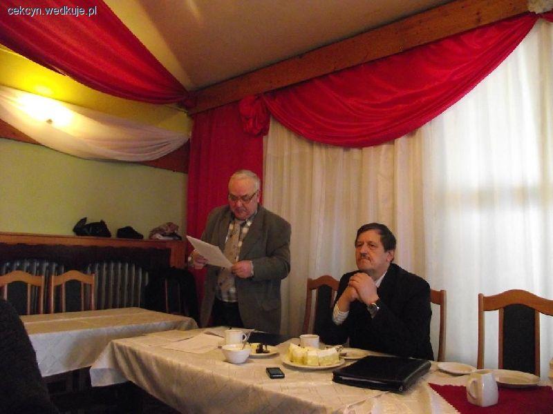 Walne zebranie sprawozdawczo - wyborcze koła PZW w Cekcynie2013