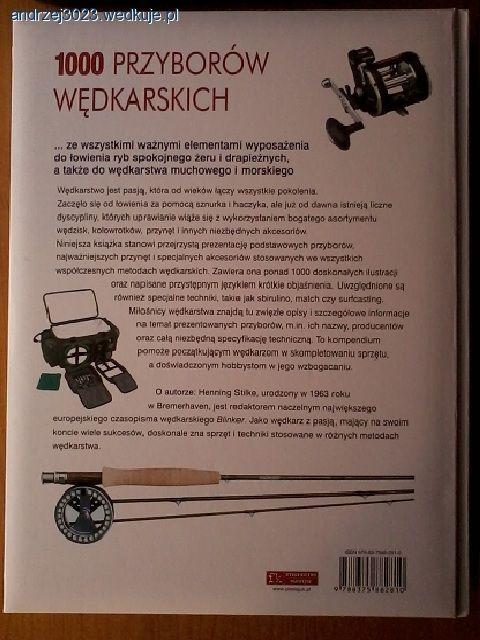 Książka-1000 przyborów wędkarskich