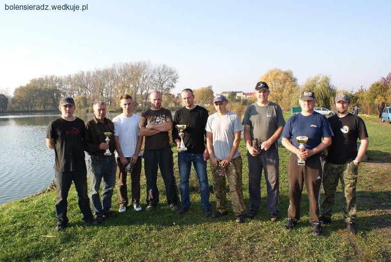 Puchar Przyjaźni Kół Okręgu PZW Sieradz 21.10.12