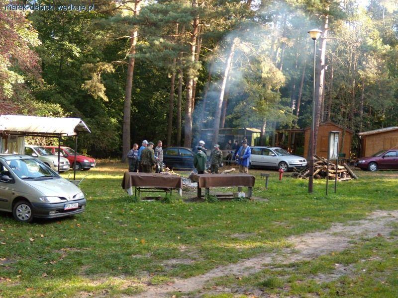 Jesienne spotkanie nad jeziorem