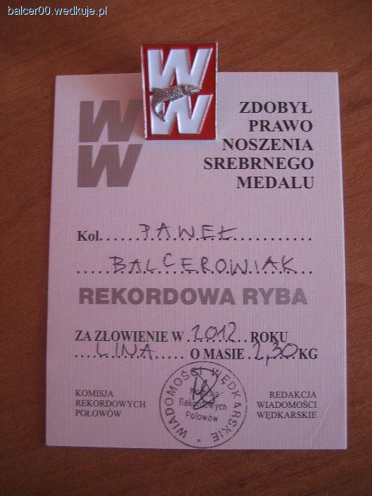 Lin na medalową rybę !