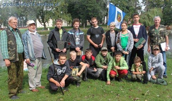 Zawody wędkarskie koła PZW nr 14 Grodzisk Wielkopolski, juniorzy i seniorzy