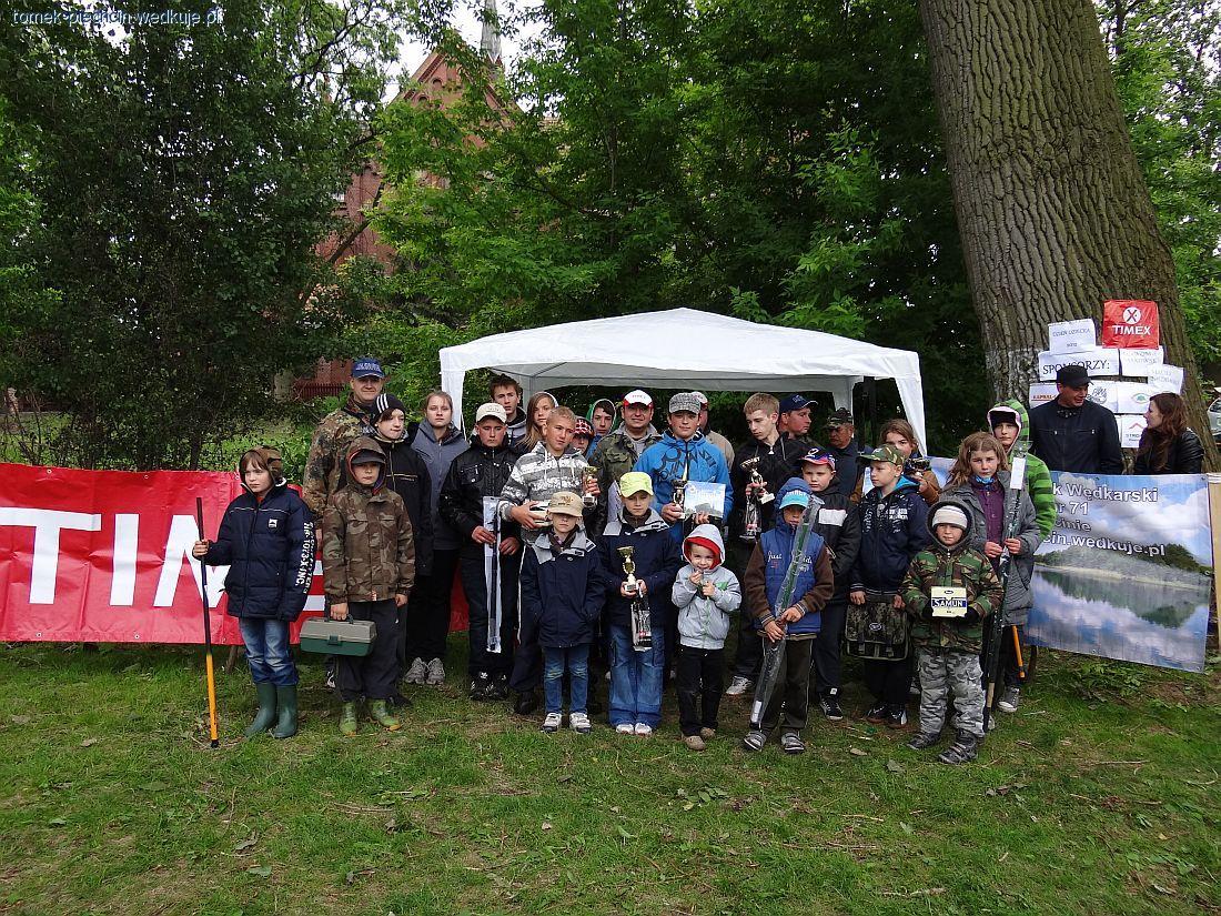 Wędkarski Dzień Dziecka 2012 nad Notecią