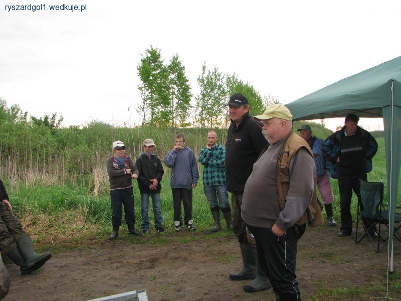 Zawody o tytuł Mistrz Koła PZW Złota Kaczka na rok 2012.
