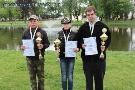 Druga tura zawodów o tytuł Mistrza Koła 2012. ( Juniorzy ) – Koła PZW Grodzisk Wlkp.