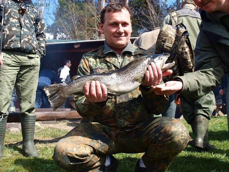 Towarzyskie zawody wędkarskie PSTRĄG WDY 2012
