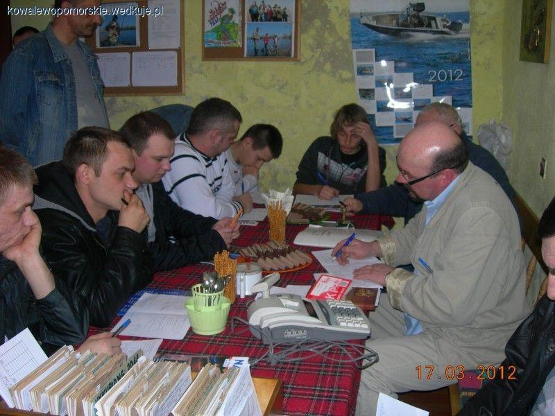 EGZAMIN NA KARTĘ WĘDKARSKĄ 2012r Kowalewo