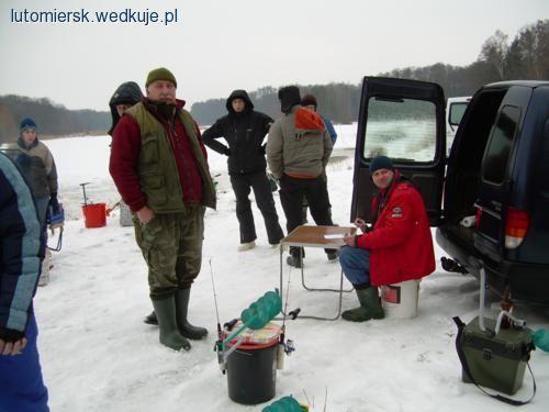 Zawody na zbiorniku Zofiówka 19.02.12- wyniki 