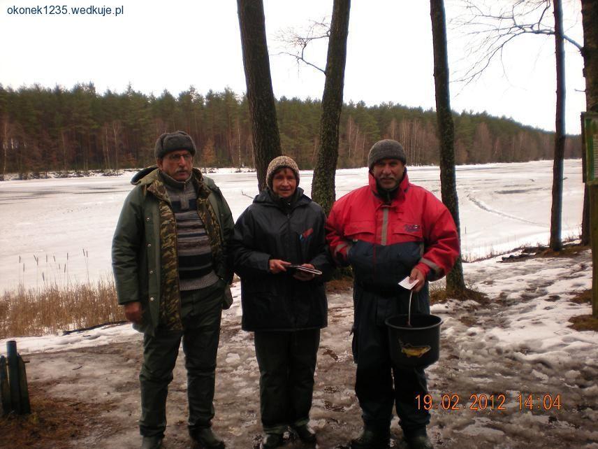 Zawody podlodowe -Rosnów 19.02.2012r.