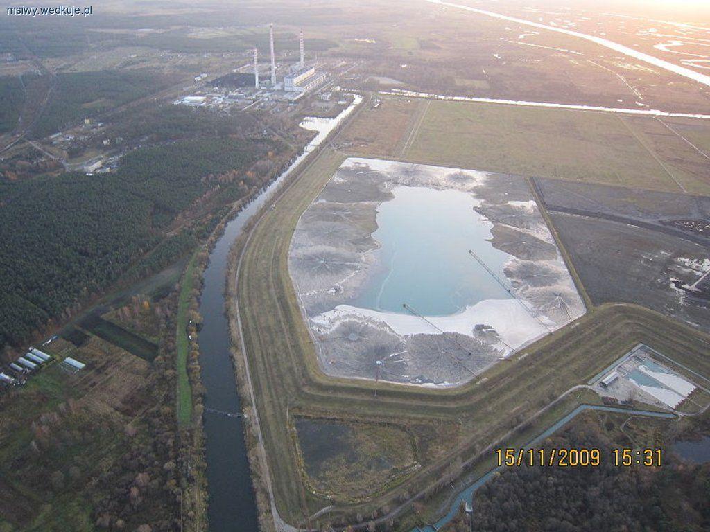 Ciepły kanał przy Eektrowni Dolna Odra