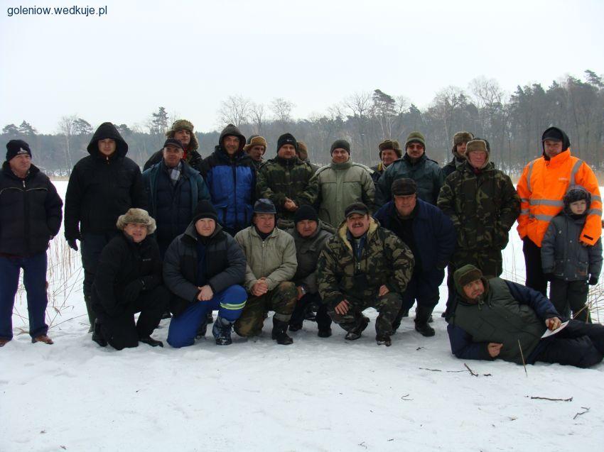 Wyniki zawodów podlodowych Koła Okoń w Goleniowie 12.02.12